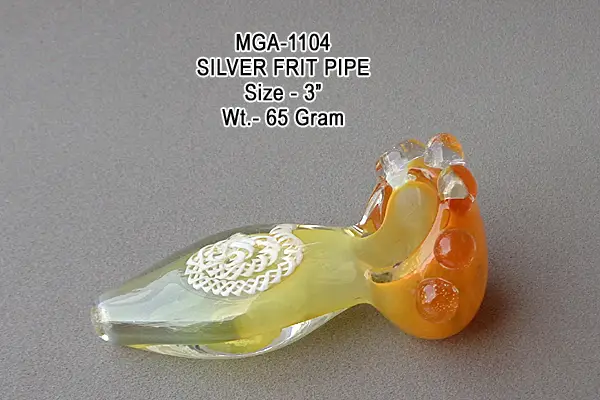 Silver Frit Pipe